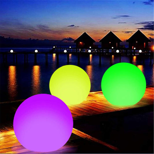 Waterproof color glowing ball for party, led party ideas, lights for decoration, party supplies for rent in Australia Adelaide